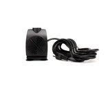 Mid-sized black plastic electronic pump with power cord.