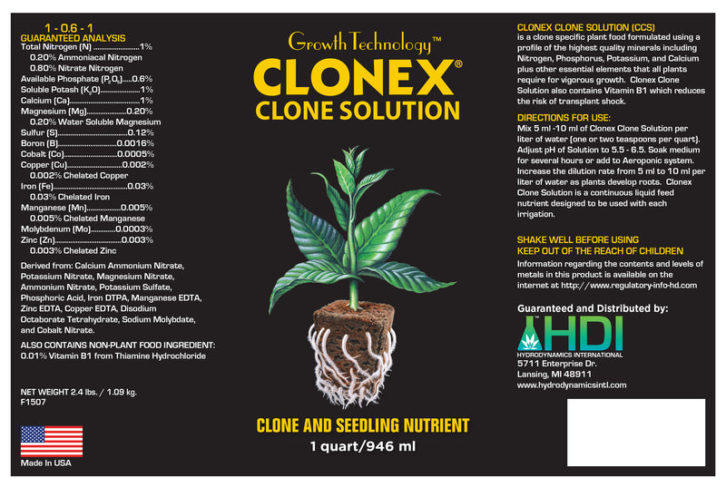 Clonex® Clone Solution, Quart