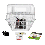 TurboKlone T24D - Clear 24 Site Aeroponic Cloner with Humidity Dome DEALER ONLY DISPLAY