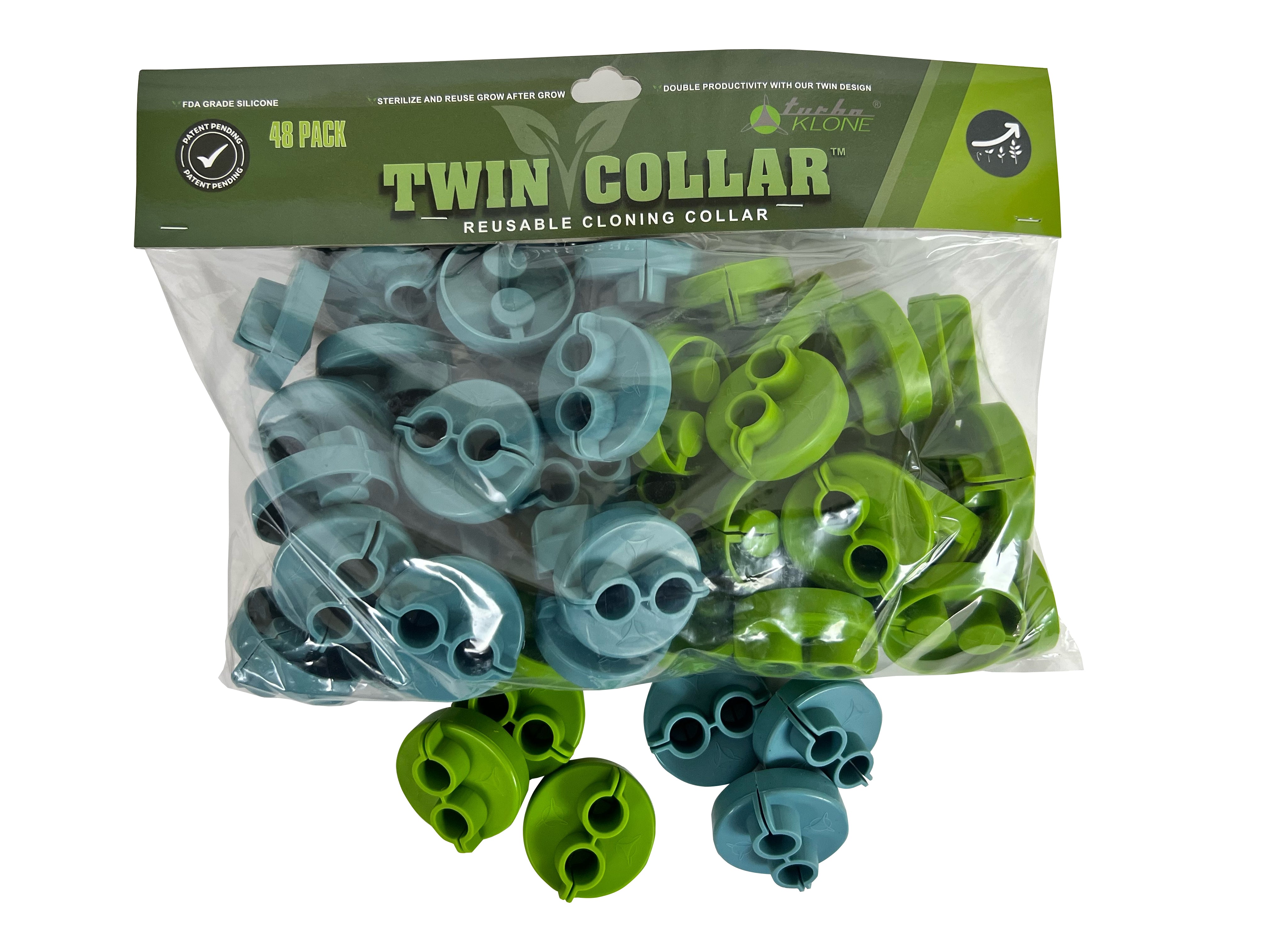 TurboKlone Elite Stem Collars for TurboKlone Aeroponic Cloning Machines