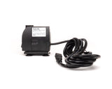 Mid-sized black plastic electronic pump with power cord.