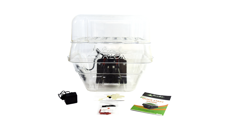 TurboKlone T24D - Clear 24 Site Aeroponic Cloner with Humidity Dome DEALER ONLY DISPLAY